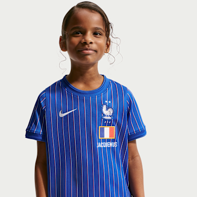 France x Jacquemus Kids' Short-Sleeve Soccer Top. Nike.com